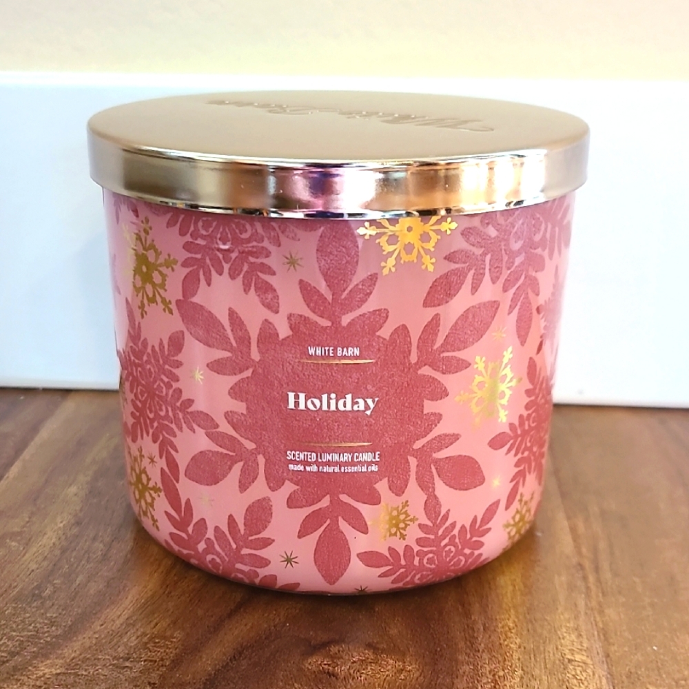 HOLIDAY 3 Wick Candle Bath And Body Works